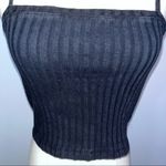 Urban Outfitters // PROJECT SOCIAL T Black Ribbed Crop Top Tank Medium Photo 3