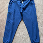FIGS  Women's Zamora Blue Skinny Jogger Scrub‎ Pants Sz XL Photo 0