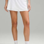 Lululemon Lightweight High-Rise Tennis Skirt Size 10 White MSRP $78 Photo 0
