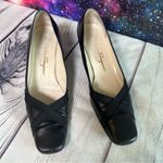 Salvatore Ferragamo Vtg Boutique Classic Block Heels Pumps US 8 AA Career Office Photo 1