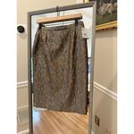 Doncaster Vintage Pencil Skirt Size 4 Jacquard Paisley Zip NWT Deadstock Photo 1