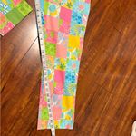 Lilly Pulitzer  Y2K 2000s Floral Print Boho Summer Capri Short Pants Size 4(29) Photo 13