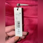 Alice + Olivia NWT Jody High Waisted Slit Front Satin Pants Size 6 Photo 3