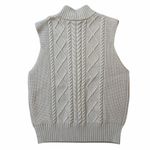 Varley  Joilette Roll Neck Vest in Harbour Mist Color Photo 3