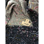 Style & Co  Blue Floral Cropped Jumpsuit Size medium Photo 6