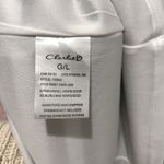 Black and White Striped Sleeveless Dress Size L Photo 5