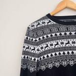 ASOS  Design Knitted Fairisle Sweater Winter Christmas Print Size Small Photo 1