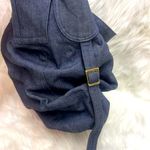 Bulga Cognac Jean Saddle Bag Shoulder Bag B30 Blue Photo 3