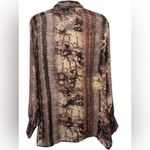 Alberto Makali  Multicolor Animal Print Button-Up Shirt Photo 1