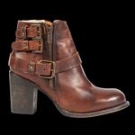 FREEBIRD by Steven Freebird FB Bolo Women Distressed Buckle Boots 7 B80 Photo 1