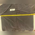 NEW Voir Collection Blouse Women’s 18W Brown Embroidered Long Sleeve Photo 7