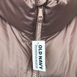 Old Navy NWT Women’s Icelandic Mineral Pink Winter Outdoor Puffer Vest Photo 5