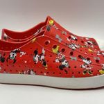 NATIVE Disney Parks Minnie Mouse Red Slip On Shoes Unisex Male 8/Women 10 Photo 1