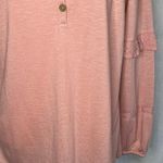 Matilda Jane  Heart to Heart Possibilities Pink Knit Shirt Lace Eyelet Size Small Photo 4