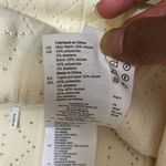 Sandro Cream A-Line Pleated Skirt Resort Wear size 34 Photo 4