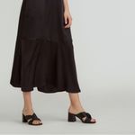 Everlane New  The‎ Day Twist Leather Heel in Black Size 9 Photo 2