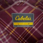 Cabela's  Women's Button Front Flannel Shirt Large Photo 2