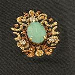 Chico's So Slimming Girlfriend Slim Leg Ankle Jeans Embellished Black 2.5R Photo 3