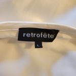 Retrofête Retrofete Elio Dress in Ivory One Shoulder Long Sleeve Size Large Photo 10