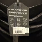 NWT Anatomie Black Velvet Ruched Long Sleeve Sweetheart Top – Size S –MSRP: $228 Photo 2