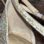 Jewel Badgley Mishka Gold Glitter Heels Size 10 Photo 7