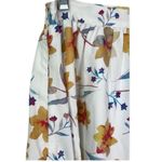 French Connection Camille Floral Drape Tiered Midi Skirt Size 8 Photo 8
