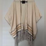 Johnny Was  Aro Embroidered Fringe Poncho Photo 2