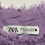 ZARA Purple Tweed Jumper Mini Dress Photo 10