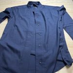 The North Face FlashDry Shirt Womens XS Extra Small Blue Band Collar Tunic Top Photo 9