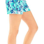 Lilly Pulitzer Marina Knit Shorts in Elephant Appeal Photo 0