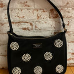Kate Spade  Black Shoulder Bag with Pearl Accents Photo 0