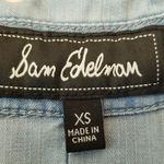 Sam Edelman {XS} Blue Chambray Blouse Button Down Photo 7