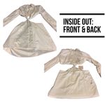 superdown  WHITE SATIN CUT-OUT MINI BLAZER DRESS "GRACEN" NWT (M) Photo 9