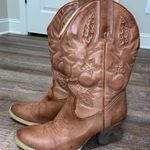 Very Volatile Brown Cowgirl Boots  Photo 0