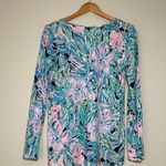 Lilly Pulitzer Etta Long Sleeve Bermudaful Shirt Photo 5