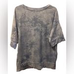 Cherish  Blue Print Casual Top Size Small Photo 5