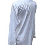 Rafaella VTG  Shirt Sz L Cute Cats Holiday Christmas White Embroidered Button Up Photo 4