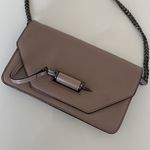 Mackage  Zoey-C Leather Envelope clutch/crossbody with Gunmetal Chain Bag Photo 1