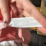 ZARA  Women’s Orange Gingham Coords High Waist Short Photo 7