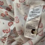 Jachs Girlfriend Button Front Top Women's Medium Cap Sleeve Collared Pockets Photo 5