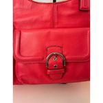 Coach Campbellā Leather Hobo Bag Raspberry Pink C1480-F24686 Photo 9