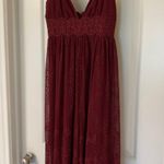 Gianni Bini Maroon Jumpsuit Photo 0