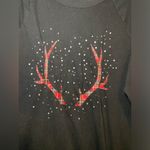 Victoria's Secret  Black Dress with Red Antler Design Photo 2