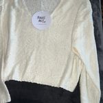 Princess Polly Nerin Cropped Sweater in Cream Photo 7