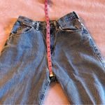 Riders vintage 90s women’s distressed straight leg blue jeans 25 inch waist Photo 8