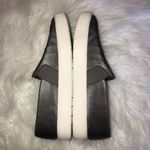 Vince  textured metallic gray silver slip on shoes 9.5 but run big Photo 7