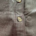 Target NWT Rachel Comey X Faux Crocodile Pencil Brown Chicory Coffee Skirt, size 8 Photo 10