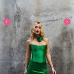 Rezek Studio Green Mini Skirt Size L Photo 2