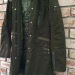 Sugar Lips Green Utility Parka Jacket Photo 3