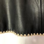 ZARA  black faux leather mini skirt size medium Photo 3